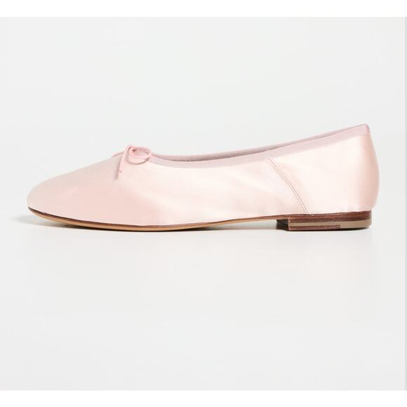 Mansur Gavriel Dream Ballerina Flats in Rose Satin 38.5 - Picture 4 of 8
